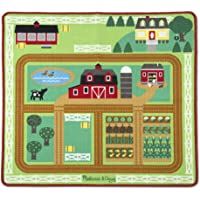 Melissa &amp- Doug- Alfombra de Granja Alrededor del Granero- Multicolor (19425)
